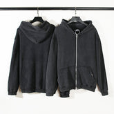 Simple Hoodie Zipper Cardigan For Men
